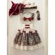 Forest Fairy Tales Red Hood In Forest Sweater Skirt JSK and OP(Reservation/2 Colours/Full Payment Without Shipping)
